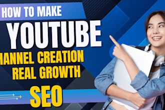 create and set up a professional youtube channel