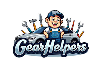 design awesome car repair logo within two days