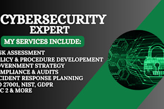 expert cybersecurity grc services, iso 27001, nist, gdpr, risk compliance audit