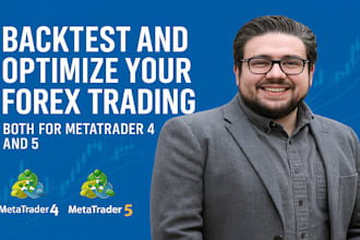 backtest and optimise your forex trading bots for metatrader 4 and 5