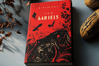 create an epic fantasy book cover design or ebook cover