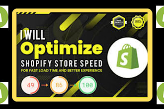 do a professional shopify speed optimization to increase store website speed