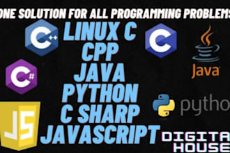 do linux c,cpp,python,java,c sharp and ubuntu programming project and tasks