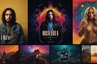 design album cover or single cover art