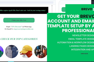 brevo newsletter design, brevo campaign, landing page, brevo automation, beehiiv
