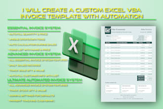 create a custom excel vba invoice template with automation