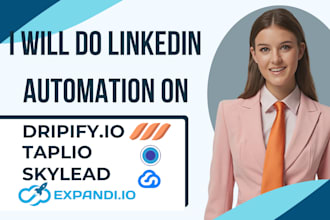 do dripify linkedin automation lead generation campaign taplio skylead sale lead