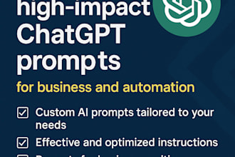 craft high impact chatgpt prompts for business and automation