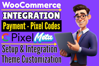 integrate wordpress ads facebook woocommerce payment API google meta 4 pixel