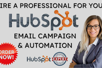 setup full hubspot crm design hubspot landing page hubspot workflow automation