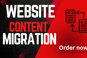 website transfer content website export