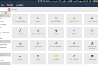 setup vps server fix linux whm, cpanel, plesk, cwp, cyberpanel servers