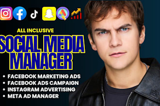 be your committed social media manager, plus bonus