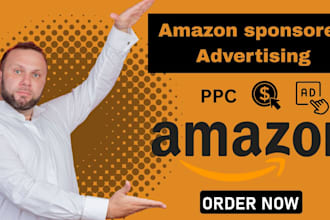 run amazon sponsored ads  ppc sales campaign advertising for amazon brand store