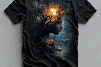 do custom t shirt logo design