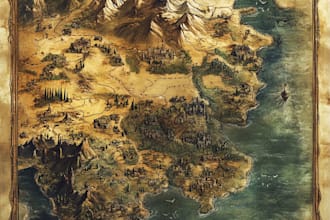 create a map of your fantasy world dnd and ttrpgs