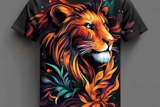 create an awesome custom typographic tshirt design