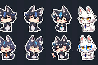 draw furry telegram sticker nsfw fursona digital art nft sticker discord sticker