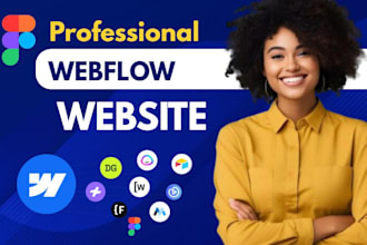 urgently fix, design, redesign, edit webflow website figma to webflow animation