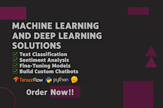 do machine learning and deep learning projects
