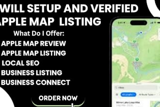 list your business on apple map listing verify apple business connect, local seo