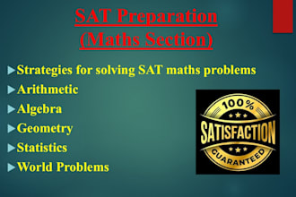 tutor you for sat math and boost your score