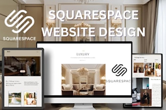 build squarespace website design squarespace website redesign landing page