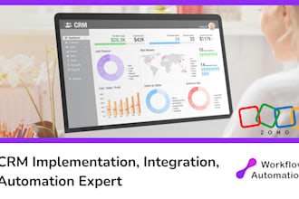 implement and customize zoho CRM plus forms, books, campaigns