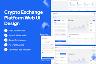 design a dashboard or saas interface for your project
