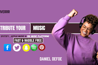 fix and distribute your music on distrokid, tunecore,cd baby,ditto and more
