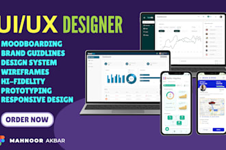 create responsive figma website ui, website design figma