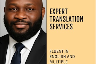 translate documents from english to igbo,hausa and yoruba