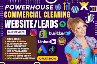 clean house, janitorial office carpet pressure washing commercial cleaning leads