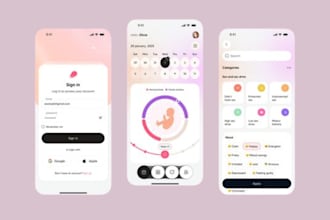 develop ai pregnancy monitoring app, pregnancy tracking app, healthcare app