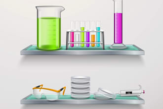 research on organic ,inorganic, analytical chemistry and physical science labs
