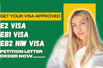 write cover letter, petition letter for eb2 niw and eb1a