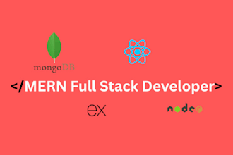 be your expert mern stack programmer and freelancer