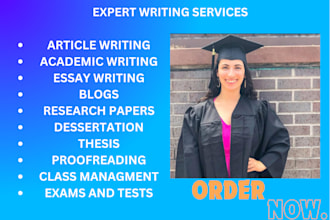 do research reports, projects and summaries