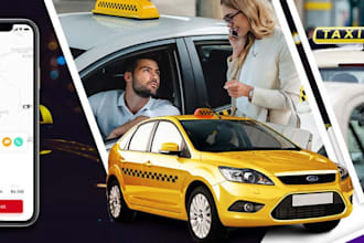 develop taxi booking app ridesharing app uber clone app car booking app taxi app