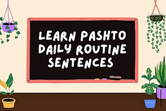 teach you pashto online