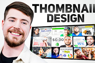 design amazing youtube thumbnails in 2 hours