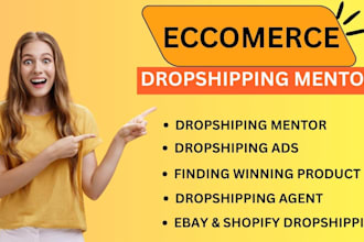 dropshipping mentor product find winning product shopify dropshipping agent ebay