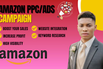 setup optimize amazon PPC campaigns and sponsored ads