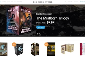 build kids anime book store comic store children book store book website