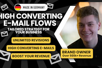 set up high converting klaviyo email flows to boost your sales