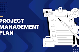 develop a comprehensive project management plan for your project