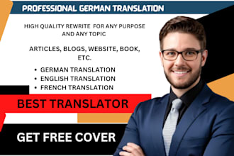 professionally rewrite german and english text, german ebook writer ghostwriter