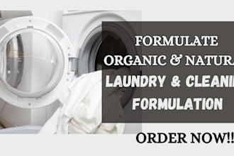 formulate laundry and cleaning product detergents soap and fabric softener