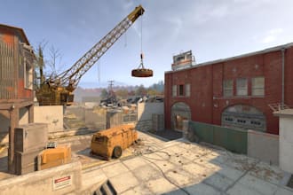 port or create well detailed gmod map, tf2 map, cs2 map, sfm, source engine maps