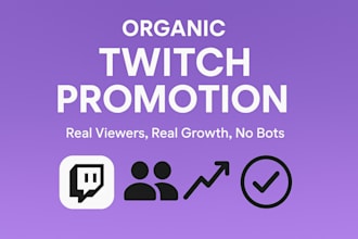 boost your twitch channel to gain real viewers and active chatters